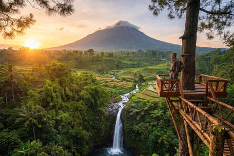 Selogriyo Temple and Java Rice Terrace Guided Trekking Tour Selogriyo Temple Java Rice Terrace Guided Trekking Tour