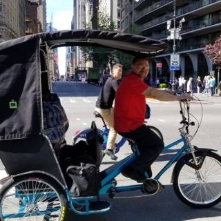 New York: visite en pédicab de luxe d'une heure et demie dans Central Park