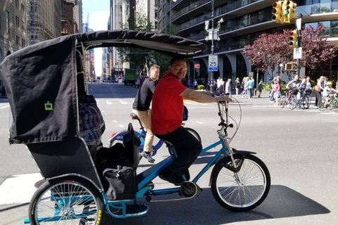 New York City: 1,5-stündige Deluxe-Pedicab-Tour durch den Central ParkTour mit Treffpunkt