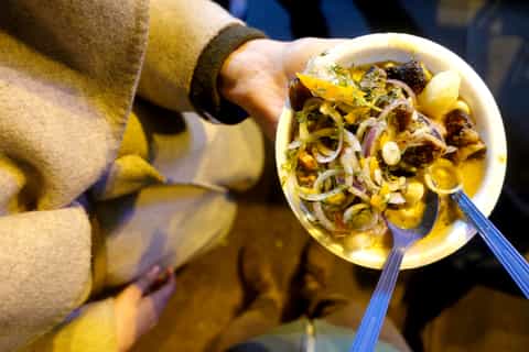 quito night street food and local drinks tour