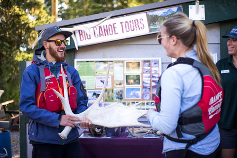 Banff: Excursão de canoa pela vida selvagem no rio Bow