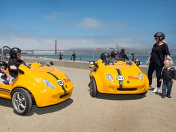 San Francisco: Excursión en GoCar de 3 horas por la mañana temprano
