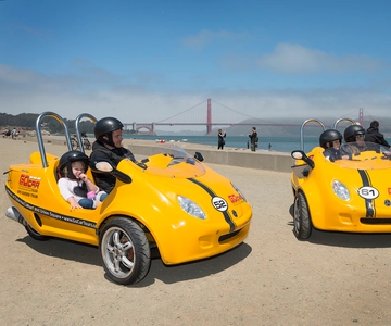 San Francisco: 3-Hour Early Bird GoCar Tour