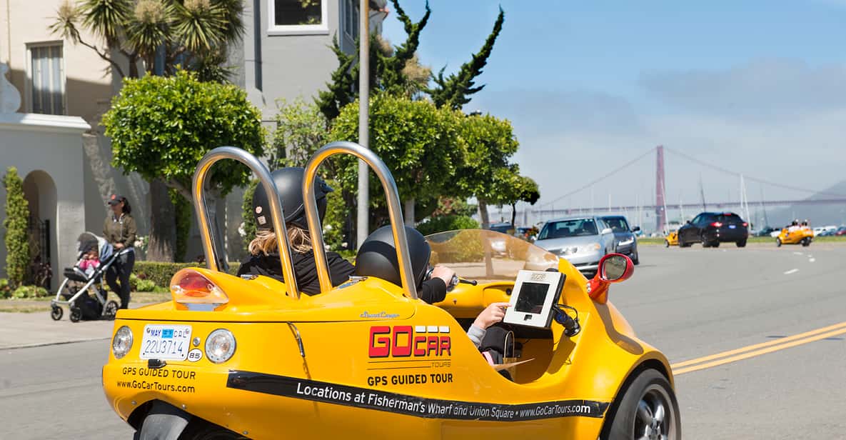 GoCar Tour: Golden Gate Bridge & Lombard Loop