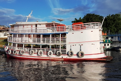 Manaos a Santarém: ferry de 36 horas en el AmazonasHamaca con baño compartido + traslado a Alter do Chão