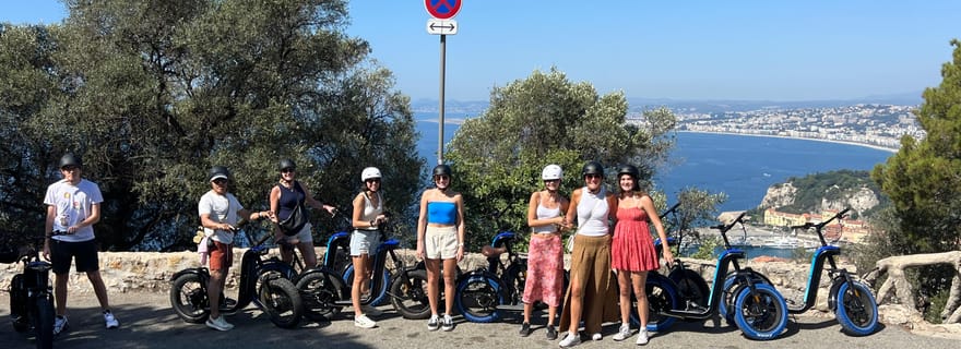 Côte d'Azur : visite guidée en scooter électrique