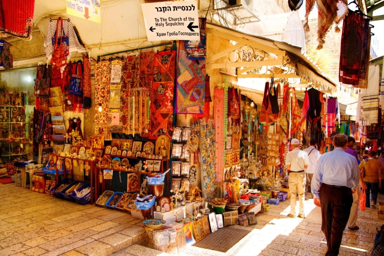 Tel Aviv/Jeruzalem: oude stad, Bethlehem & Dode ZeeVanuit Tel Aviv