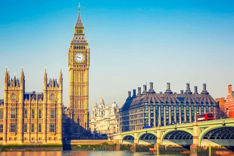 Лондон: винтажный автобусный тур и билет London Eye