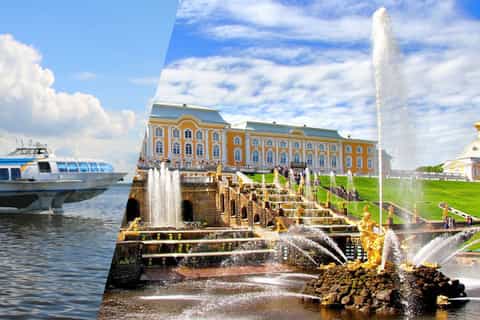St. Petersburg: Hydrofoil to/from Peterhof