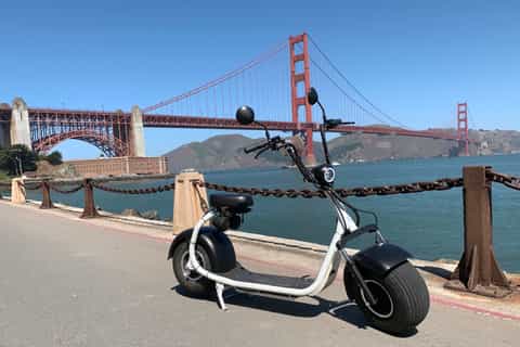 San Francisco: Golden Gate Bridge & Back GPS Scooter Tour