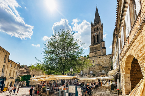 Da Bordeaux: Tour guidato di degustazione dei vini di Saint-Emilion