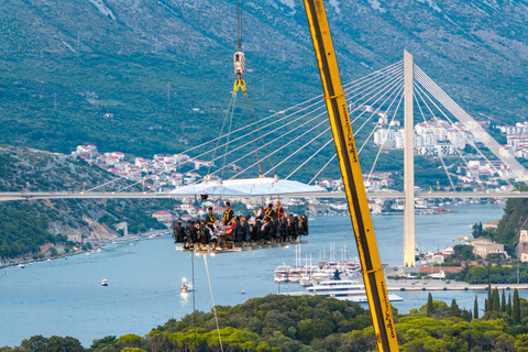 Diner in de lucht Dubrovnik