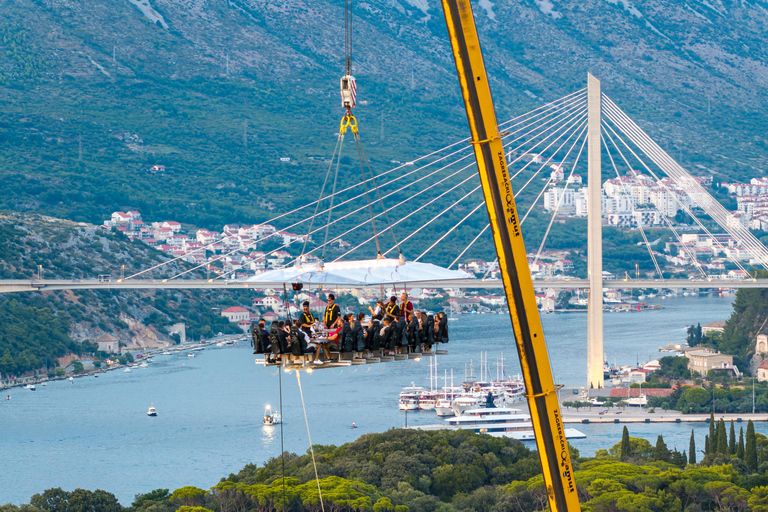 Diner in de lucht Dubrovnik