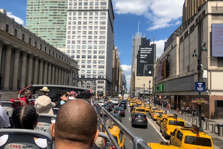 Ciudad de Nueva York: Tour en autobús turístico con paradas libresBillete de un día para descubrir el centro de la ciudad