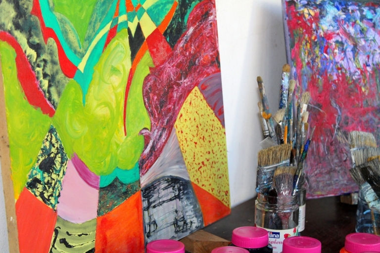 Paraty: schildercursus van 3 uur met een kunstenaar