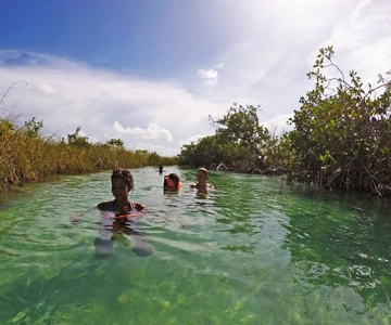 From Riviera Maya: Mayan Ruins & Sian Kaan Reserve Tour