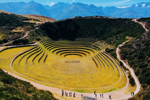 Cusco: Maras-zoutmijnen & Inca Moray Halve dagtripTour met ontmoetingspunt