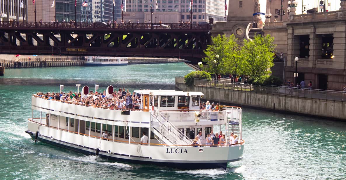 Chicago River: 1.5-Hour Guided Architecture Cruise