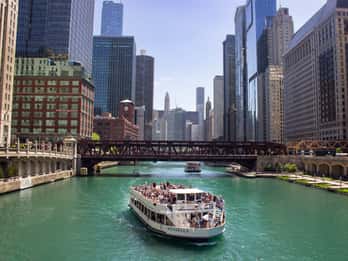 Chicago River: 1,5-stündige geführte Architekturkreuzfahrt Chicago River: 1,5-stündige geführte Architekturkreuzfahrt