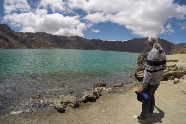 Desde Quito: tour de 2 días en grupos pequeños de Baños y laguna de Quilotoa