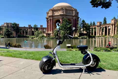 San Francisco:1-Hour GPS Guided Electric PHAT Scooter Tour