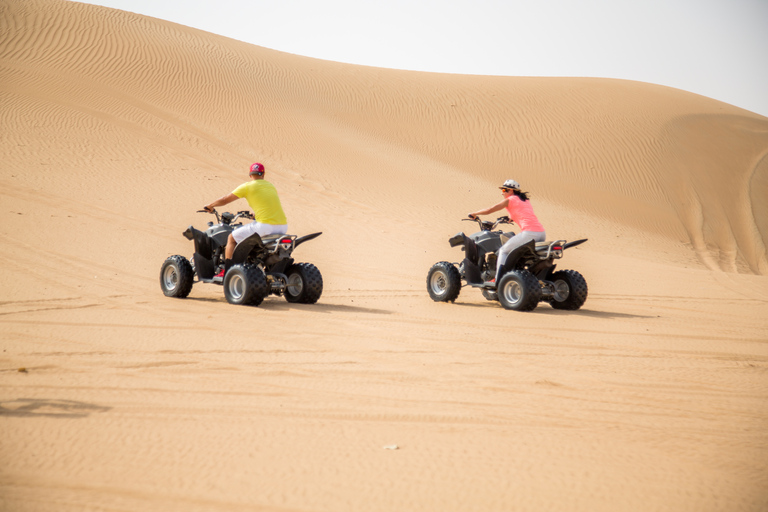 Dubai: Hot Air Balloon, Desert Safari, and Quad Biking Tour