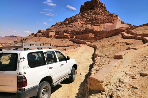 Djerba: 1-daagse tour naar Ksar Ghilane en berberdorpenDjerba: 1-daagse tour met kameelrijden, warmwaterbronnen en meer
