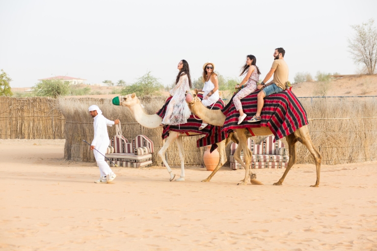 Dubai: luchtballon, kamelenrit & foto met valk