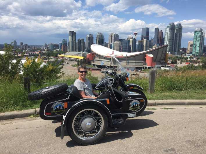 Calgary: City Tour by Vintage-Style Sidecar Motorcycle