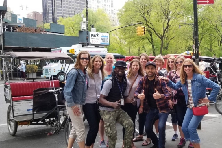 New York: visite classique d'une heure en pédicab dans Central ParkVisite avec point de rencontre