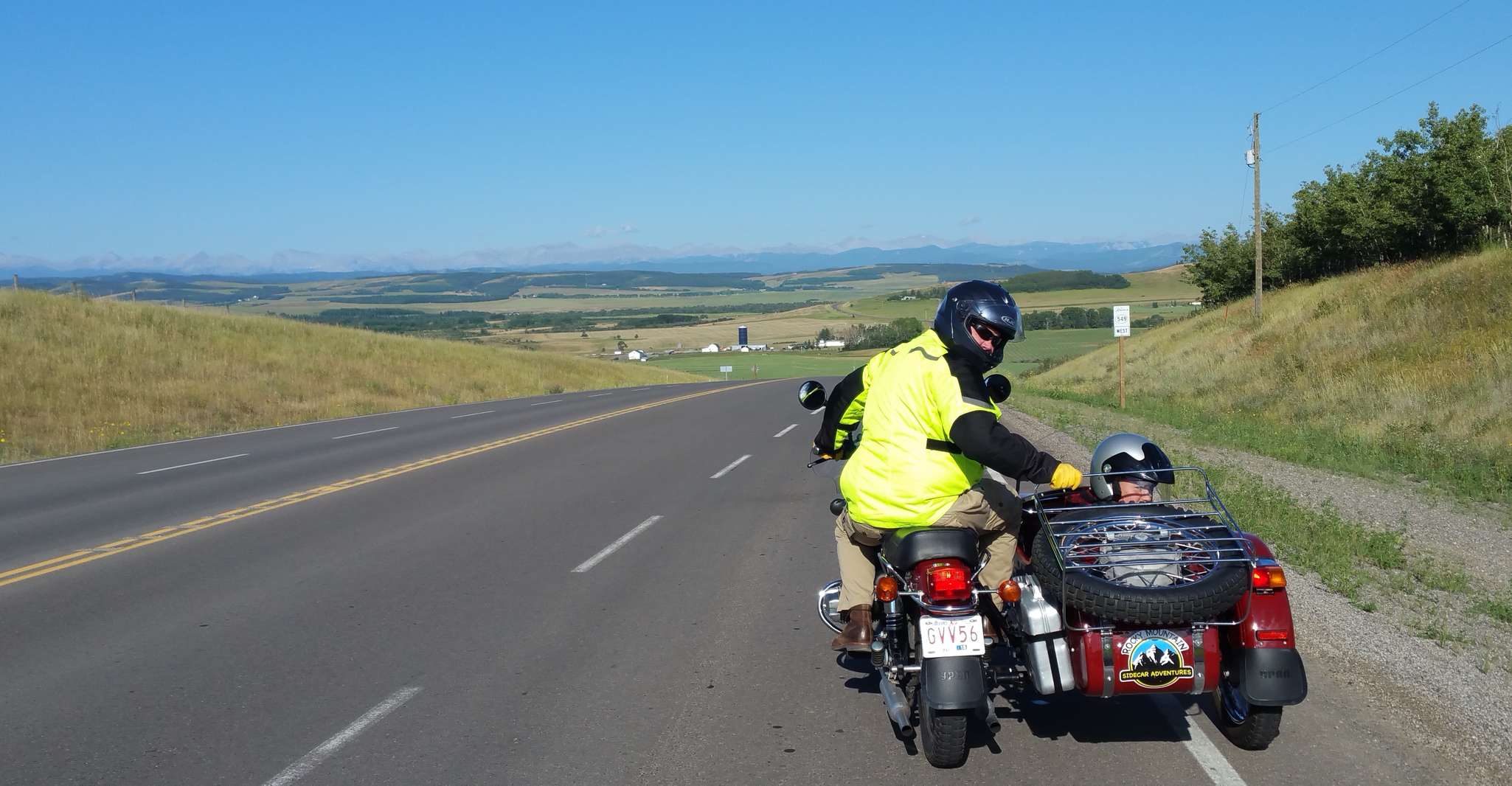 Calgary, Sidecar Motorrad Tour von Rocky Mountain Ausläufer - Hizvo