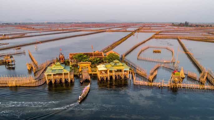 hue halfday yellow tam giang lagoon sunset tour