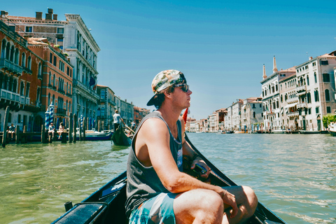 Venice: 30-Minute Gondola Ride on Grand Canal with SerenadeShared Gondola Ride