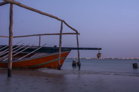 Djerba: Vinho, Aperitivos e Churrasco de Peixe na Ilha do Flamingo