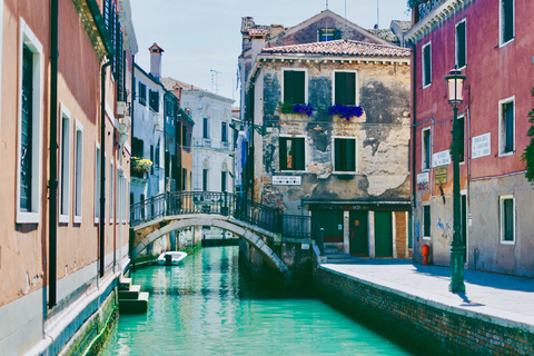 Venedig: Vandring och gondolturVenedig: Promenad &amp; Gondoltur på tyska