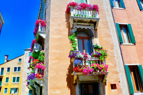 Venise : visite à pied et balade en gondoleVenise : visite à pied et balade en gondole en allemand