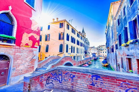 Venise : visite à pied et balade en gondoleVenise : visite à pied et balade en gondole en allemand