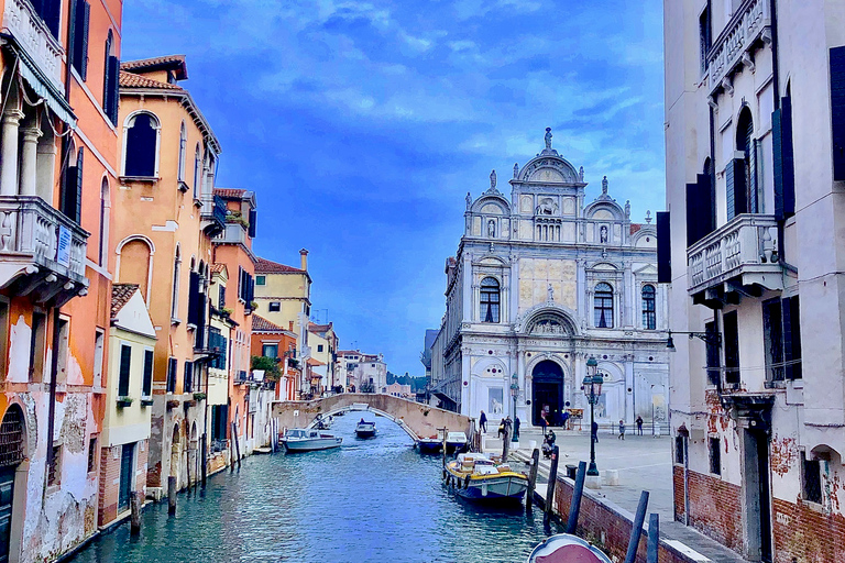 Venise : visite à pied et balade en gondoleVenise : visite à pied et balade en gondole en allemand