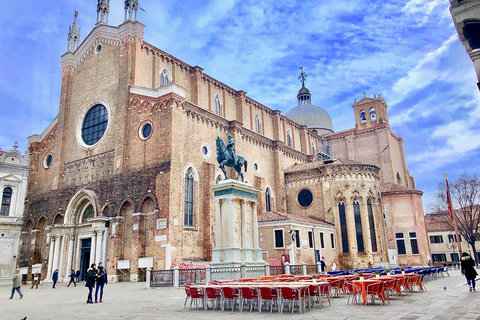 Venedig: Vandring och gondolturVenedig: Promenad &amp; Gondoltur på tyska