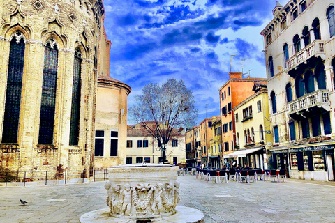 Venecia: recorrido a pie y paseo en góndolaVenecia: recorrido a pie y paseo en góndola en alemán