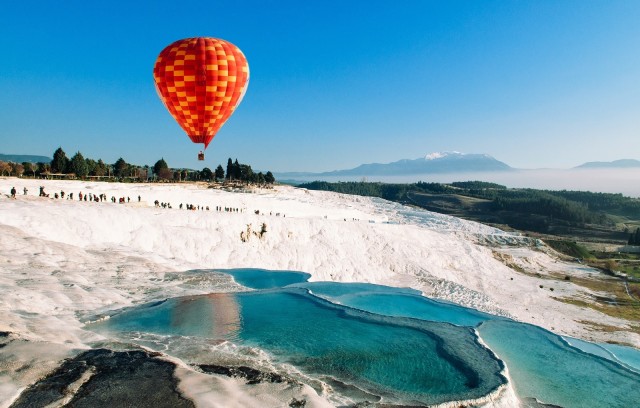 Visit Pamukkale Hot Air Balloon Flight in Cappadocia