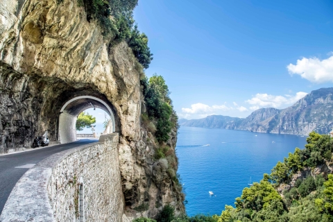 From Naples: Amalfi Coast Full-Day Trip Amalfi Coast Tour All Inclusive with Boat: Group