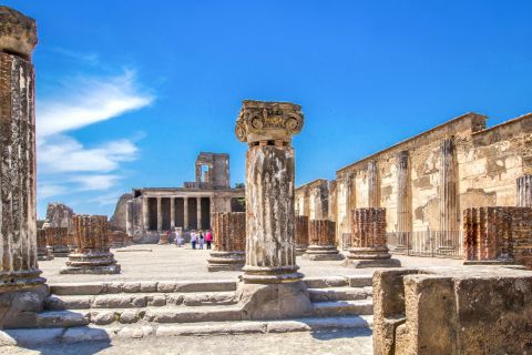 Pompeiji: Nopea sisäänpääsy ja audio-opas