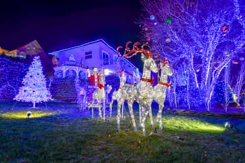 From Manhattan: 4-Hour Christmas Lights Luxury Bus Tour