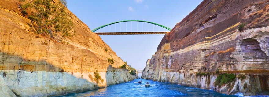 Au départ de Nauplie : Mycènes, Canal de Corinthe et Epidaure - Excursion d'une journée