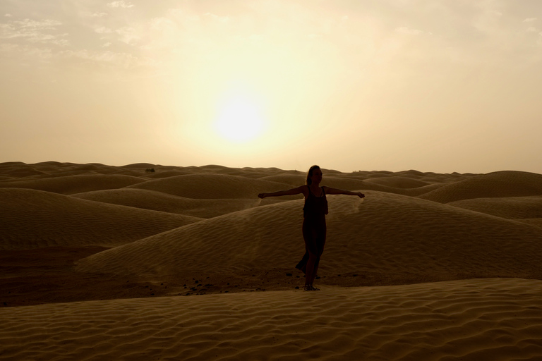 Ksar Ghilane Oasis: Camel Ride, Swim &amp; Sunset on the Dunes