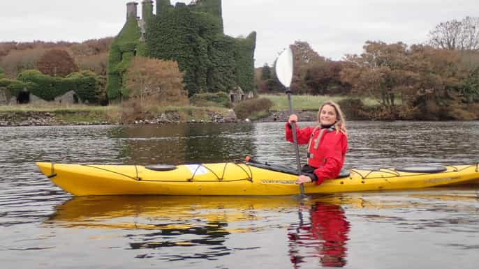 galway city kayaking on the corrib river