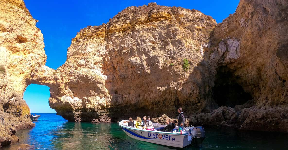 Ponta da Piedade: tour in barca della costa con guida locale