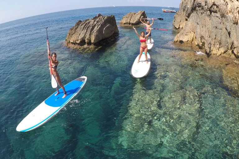 Sant Antoni de Portmany : croisière stand up paddle et snorkelingExcursion du matin