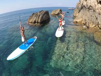 Sant Antoni de Portmany: SUP- und Schnorcheltour Sant Antoni de Portmany: SUP- und Schnorcheltour